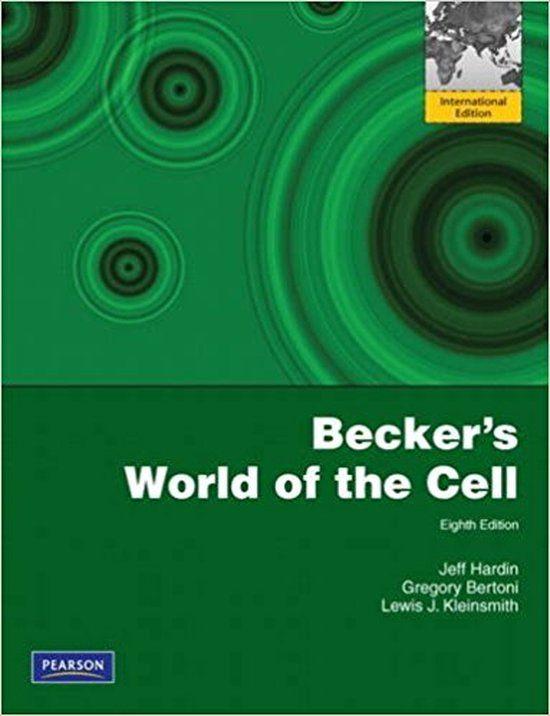 Becker's World Of The Cell International Edition - Hardin, Boeken, Studieboeken en Cursussen, Ophalen of Verzenden, Beta, Gelezen