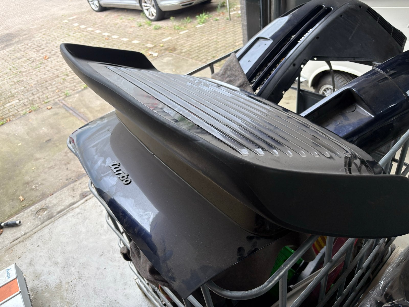 Achterklep Porsche 964 met originele Turbo spoiler, Auto-onderdelen, Ophalen, Gebruikt, Achterklep, Porsche