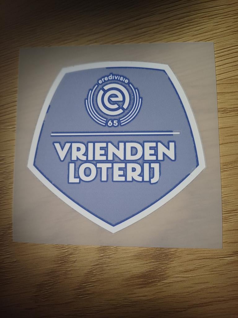 Mouwpatch 65 jaar eredivisie, Ophalen of Verzenden, Poster, Plaatje of Sticker