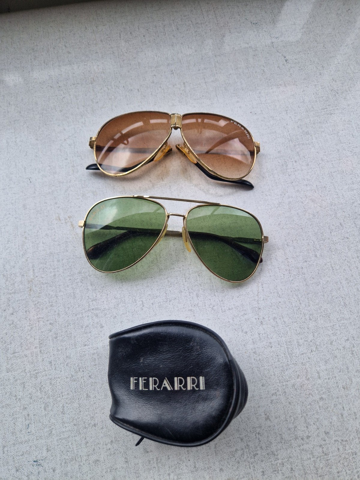 Ferrari en Barclay  2 stuks Vintage zonnebril  piloten bril, Sieraden, Tassen en Uiterlijk, Zonnebrillen en Brillen | Heren, Gebruikt