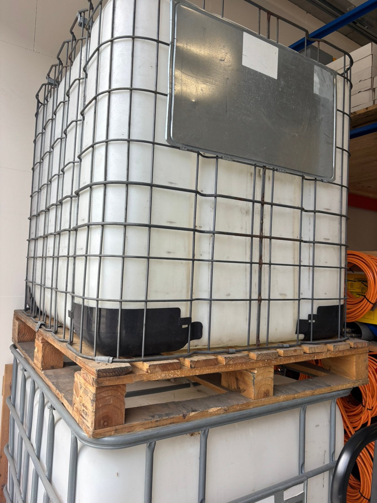 IBC 1000 liter vat, Ophalen, Gebruikt, 100 cm of meer, 60 cm of meer