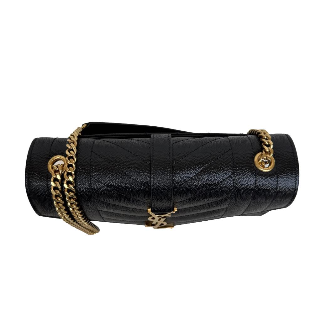 Saint Laurent yves YSL envelope small kalfsleer klein tas image 2
