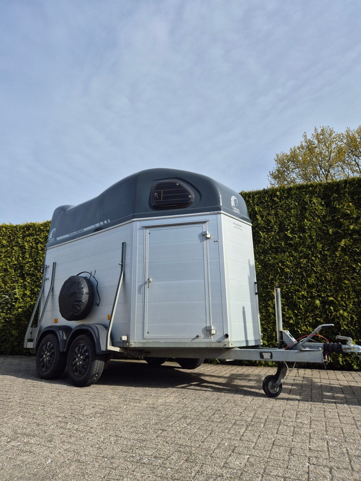 Cheval liberte 2 paards aluminium paardentrailer, Ophalen, Aluminium