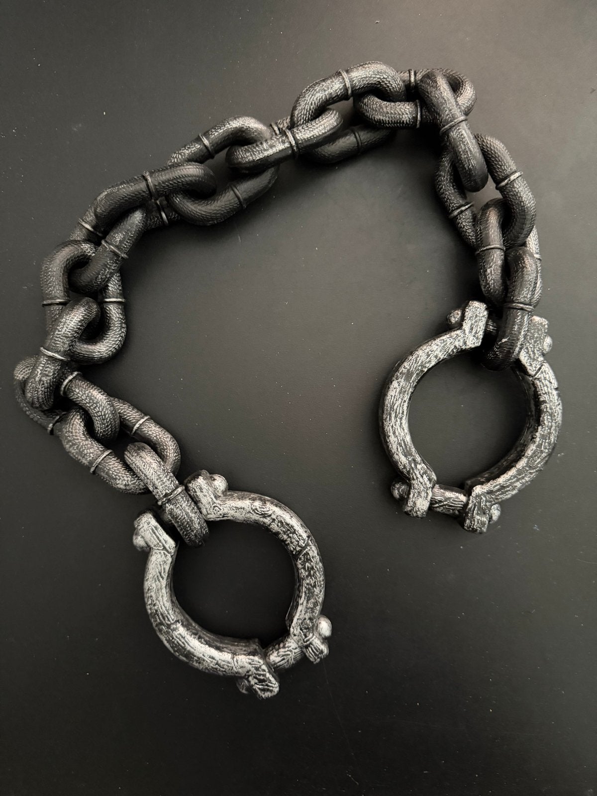 Decoratieve Ketting met Handboeien - Halloween/Feest, Ophalen of Verzenden, Zo goed als nieuw