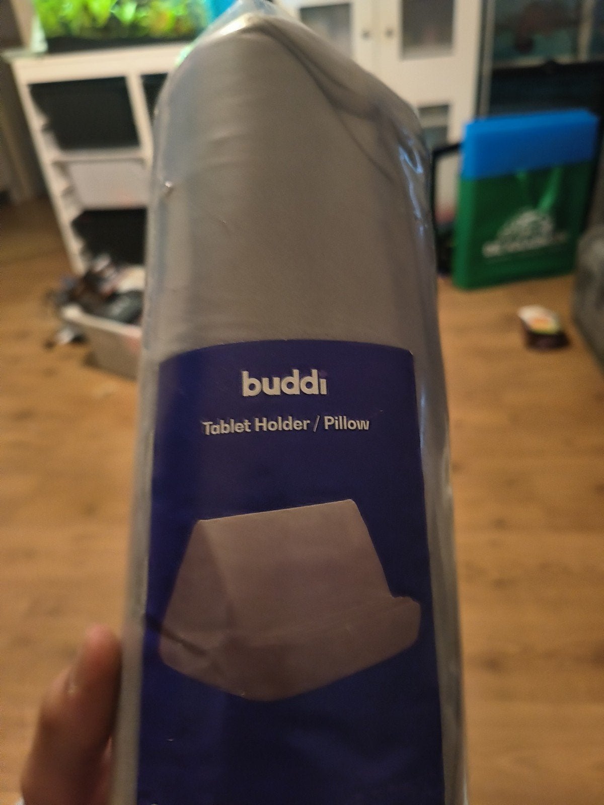 Buddi Kussen Houder voor Tablet/Telefoon - Grijs, Ophalen of Verzenden, Nieuw