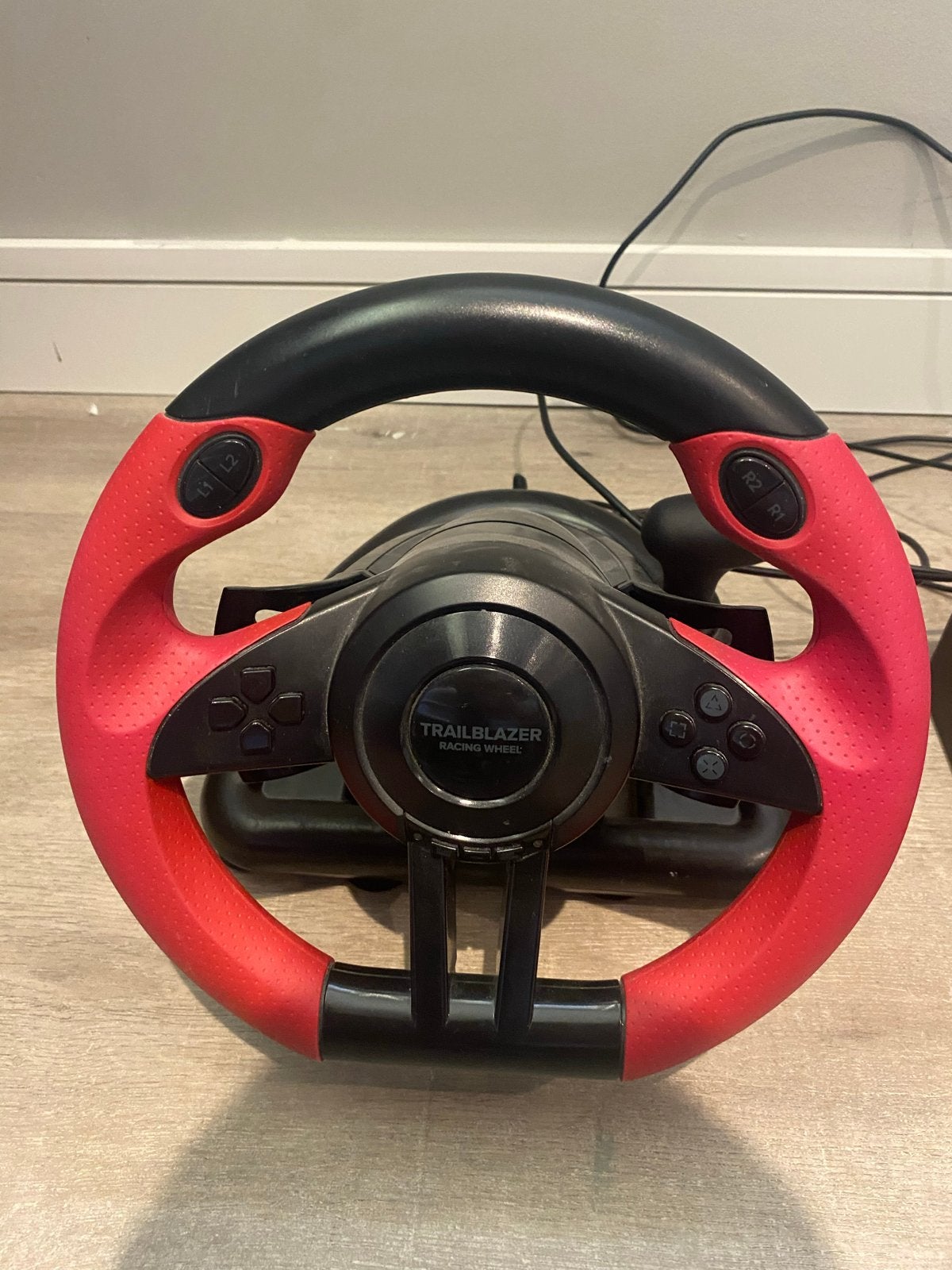 Trailblazer Racing Wheel met pedalen, Ophalen, Racestuur, Gebruikt, Force feedback