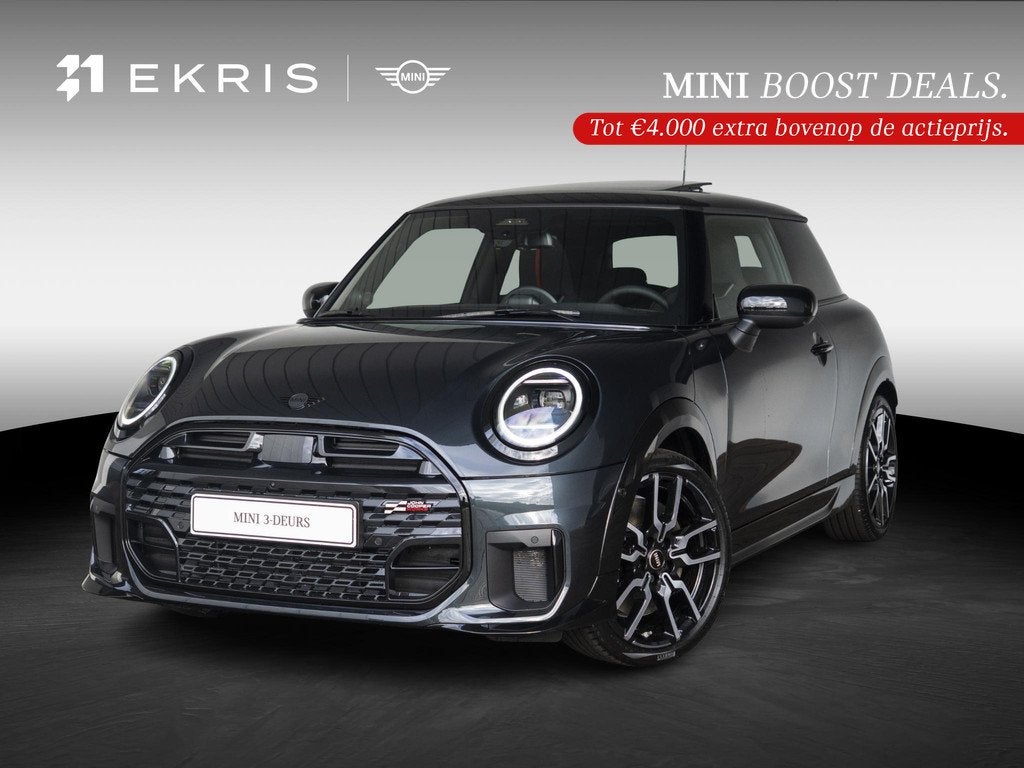 MINI Cooper S John Cooper Works Trim | XL Pakket, Auto's, Mini, 4 cilinders, Leder en Stof, Bedrijf, Nieuw