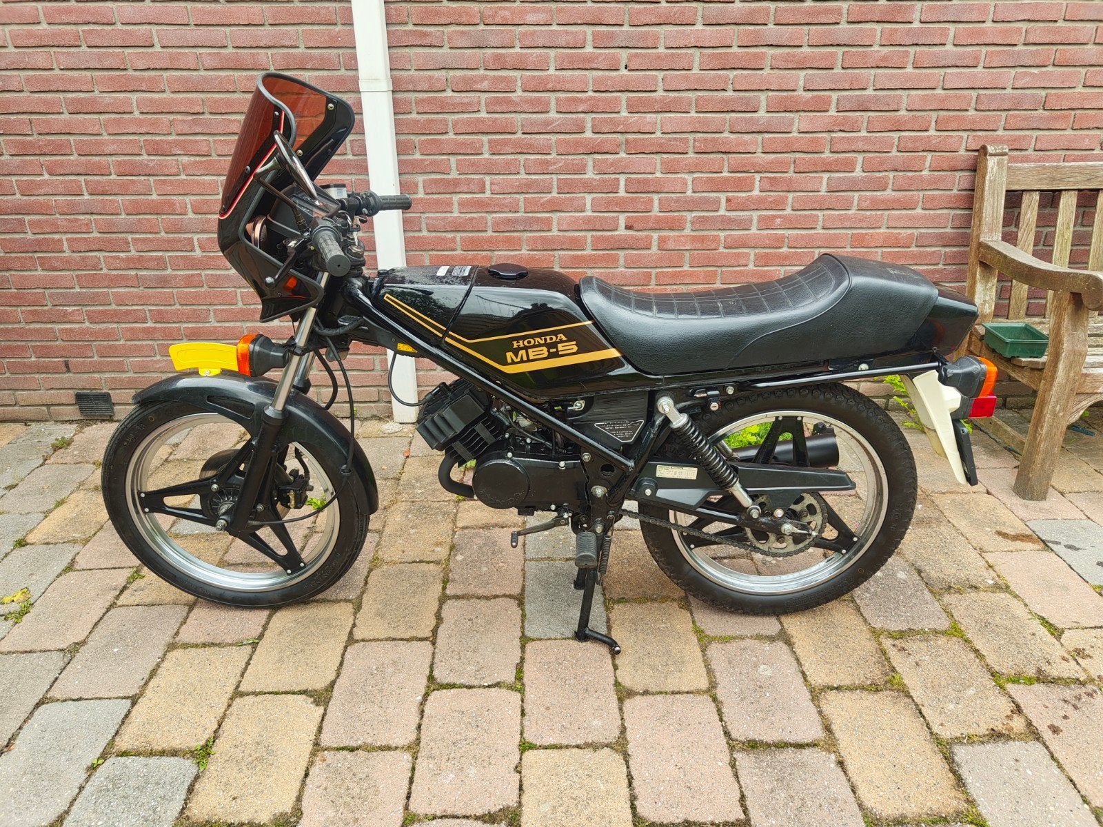 Prachtige Honda MB 5 JPS volledig orgineel, Fietsen en Brommers, Brommers | Honda, Maximaal 45 km/u, Zo goed als nieuw, MB, 49 cc