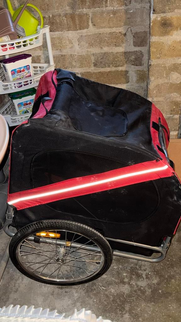 Te koop: Fietskar / Trailer voor achter de fiets., Ophalen of Verzenden, Zo goed als nieuw, Kinderkar, 40 tot 60 kg