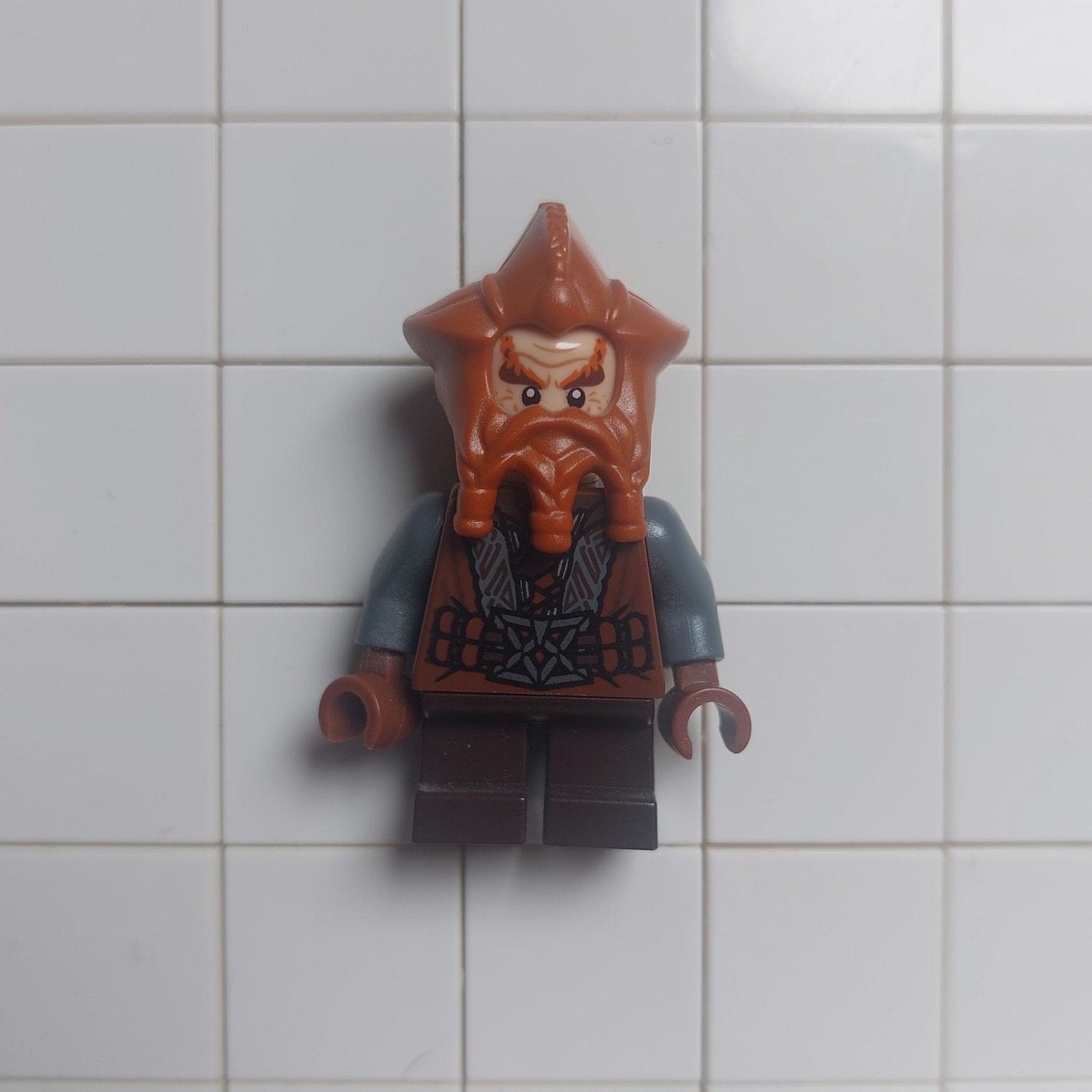 LEGO Lord of the Rings Minifig - Nori The Dwarf - lor046, Ophalen of Verzenden, Zo goed als nieuw