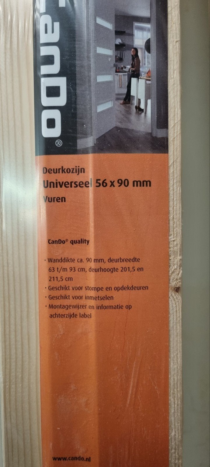 2 kozijnen, Doe-het-zelf en Verbouw, Deuren en Horren, Ophalen, Nieuw, Binnendeur, Minder dan 200 cm