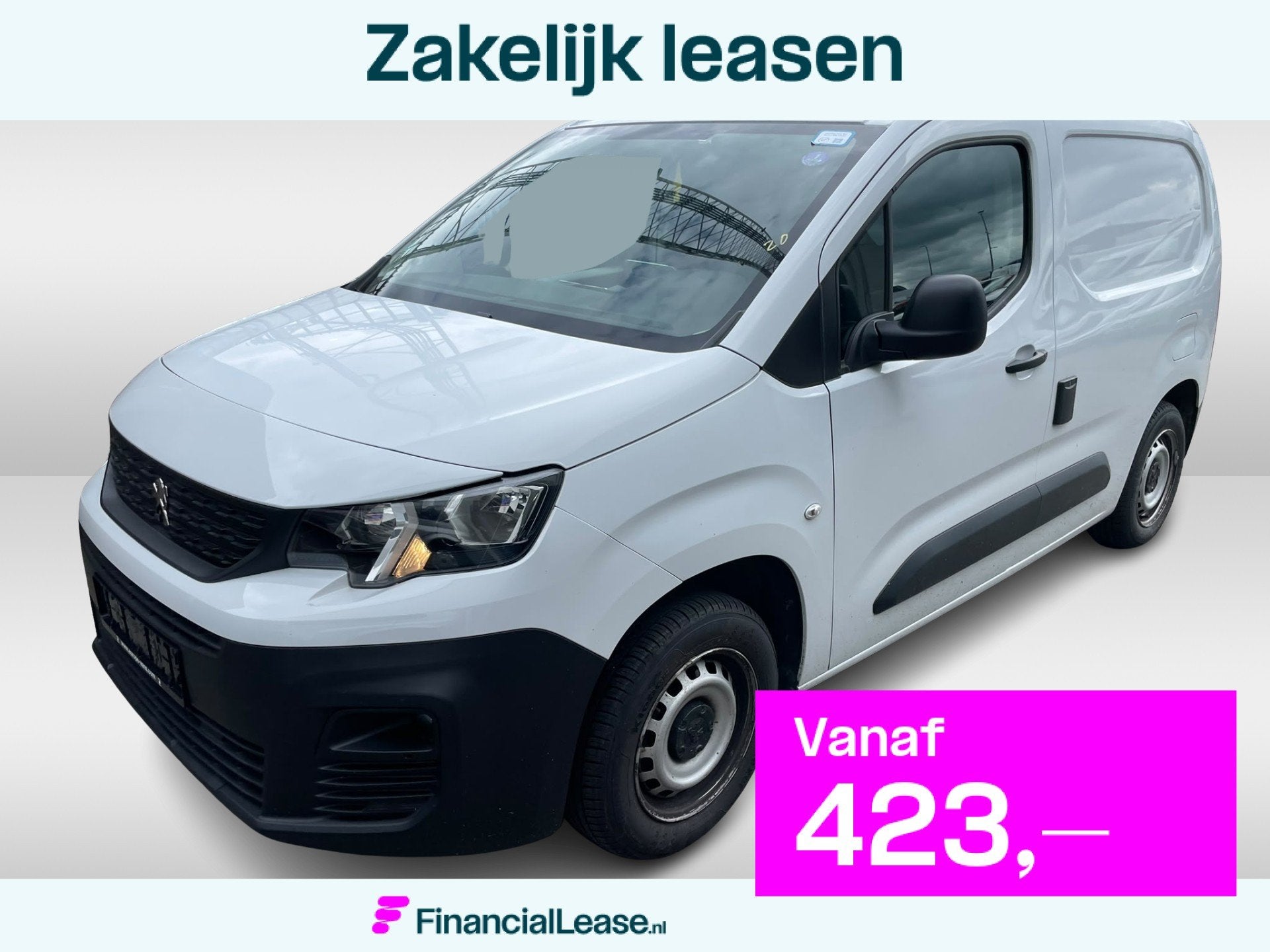 Peugeot Partner 1.2 Koelwagen Dag en Nacht, 13 km/l, Gebruikt, 1198 cc, Wit
