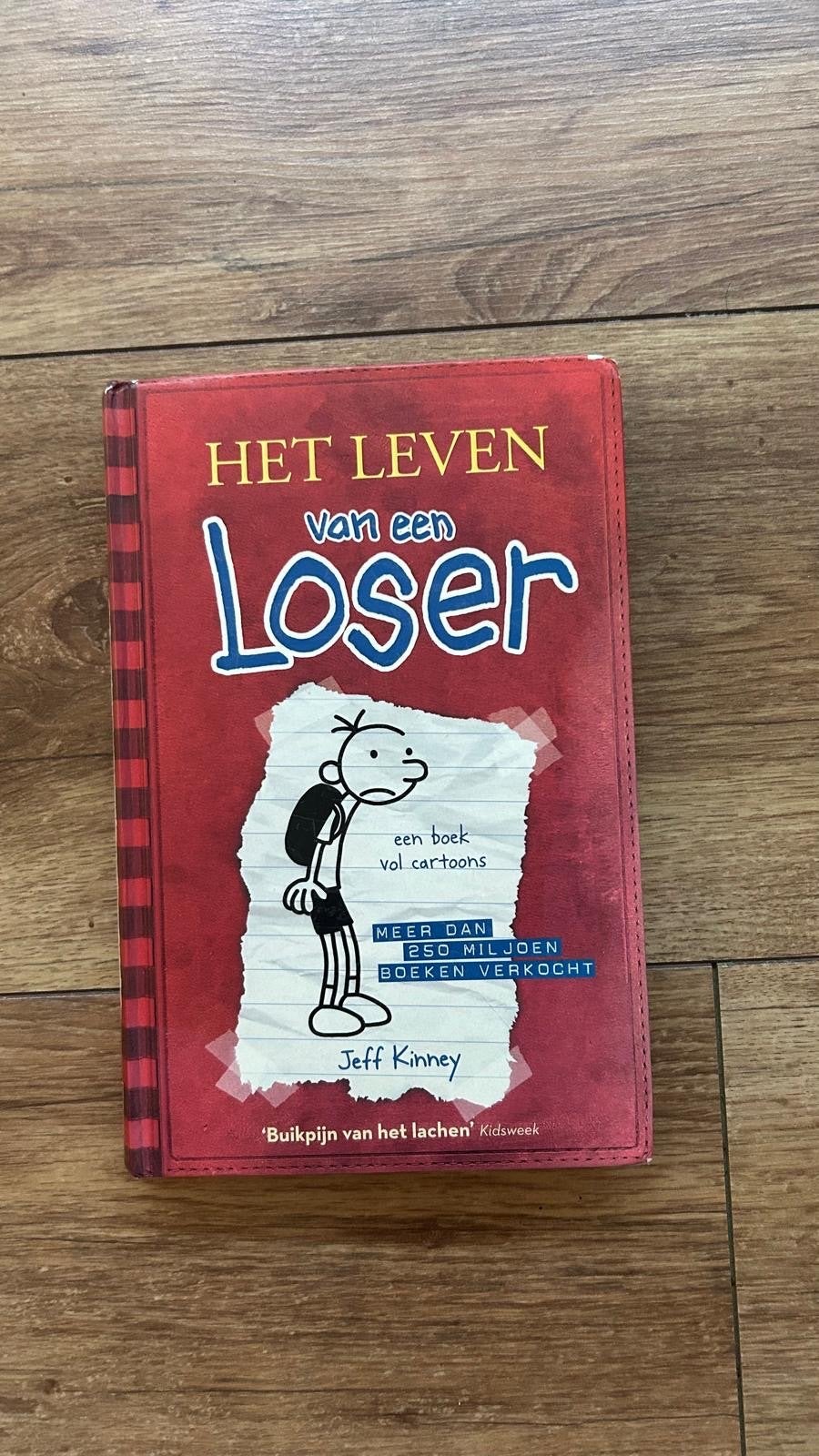 Het Leven van een Loser - Jeff Kinney, Ophalen of Verzenden, Gelezen, Fictie algemeen