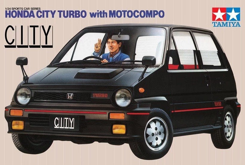 Tamiya Modelbouwpakket Auto - 24369 Honda City Turbo, Poperingestraat 28, Auto, Verzenden, Groter dan 1:32