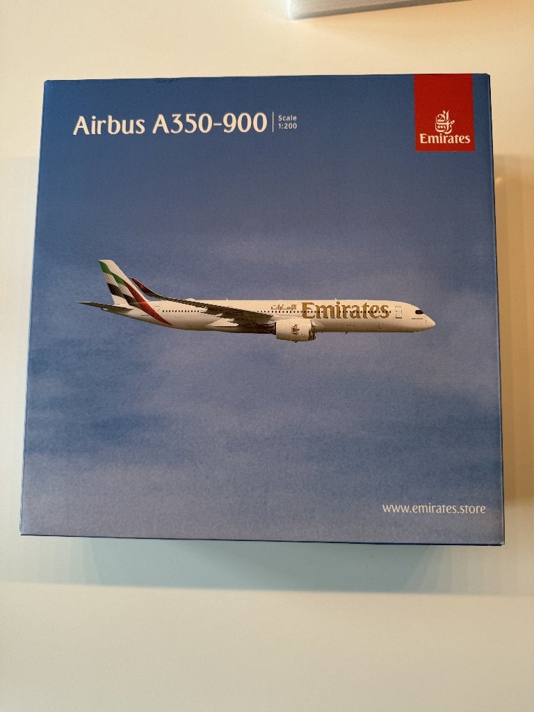 Airbus A350-900 geheel metaal. schaal 1:200, Ophalen of Verzenden, Zo goed als nieuw, Schaalmodel
