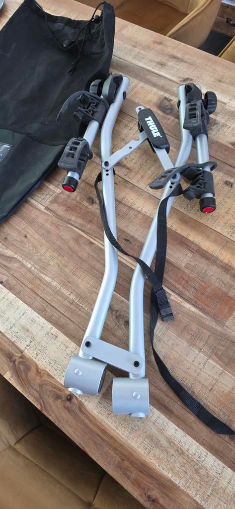 Thule 970 Fietsendrager voor 2 fietsen - Zo goed als nieuw, Auto diversen, Fietsendragers, Ophalen of Verzenden, 2 fietsen, Zo goed als nieuw