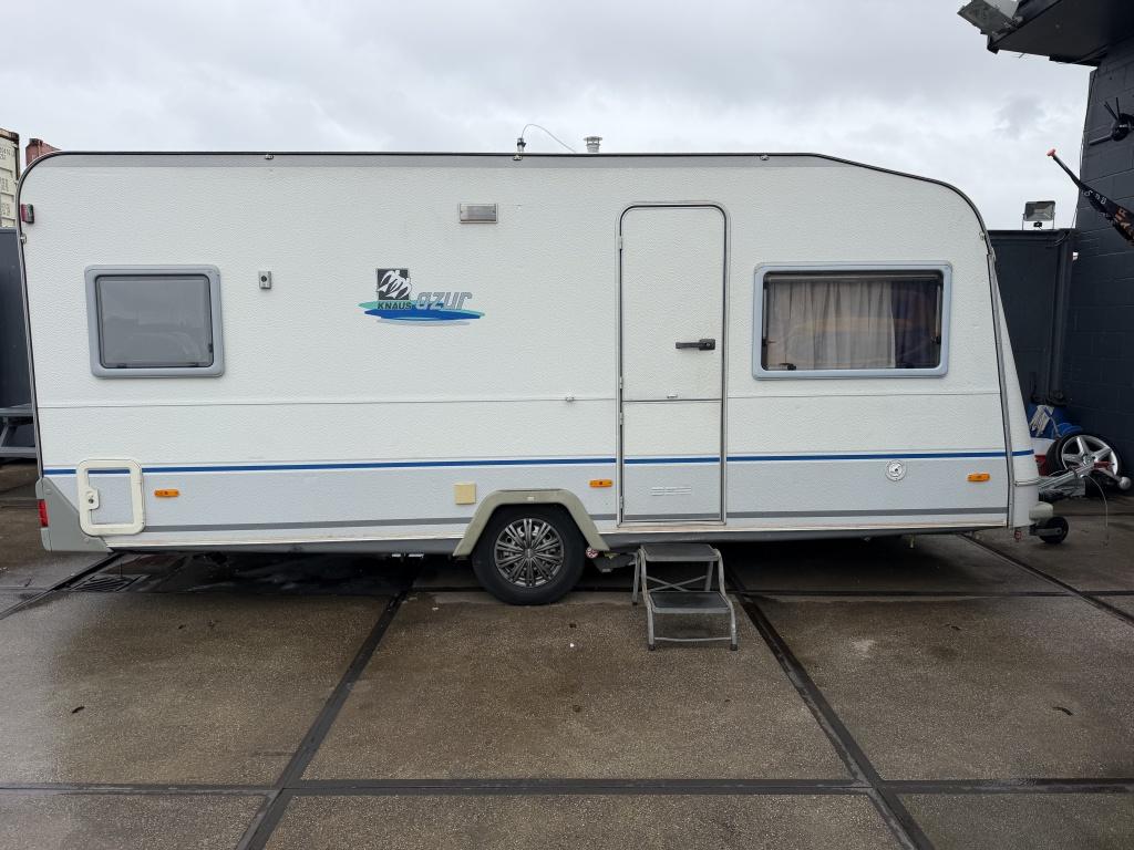 Knaus Azur Azur 672 (bj 1997), Vast bed, Rondzit, Bedrijf, Knaus