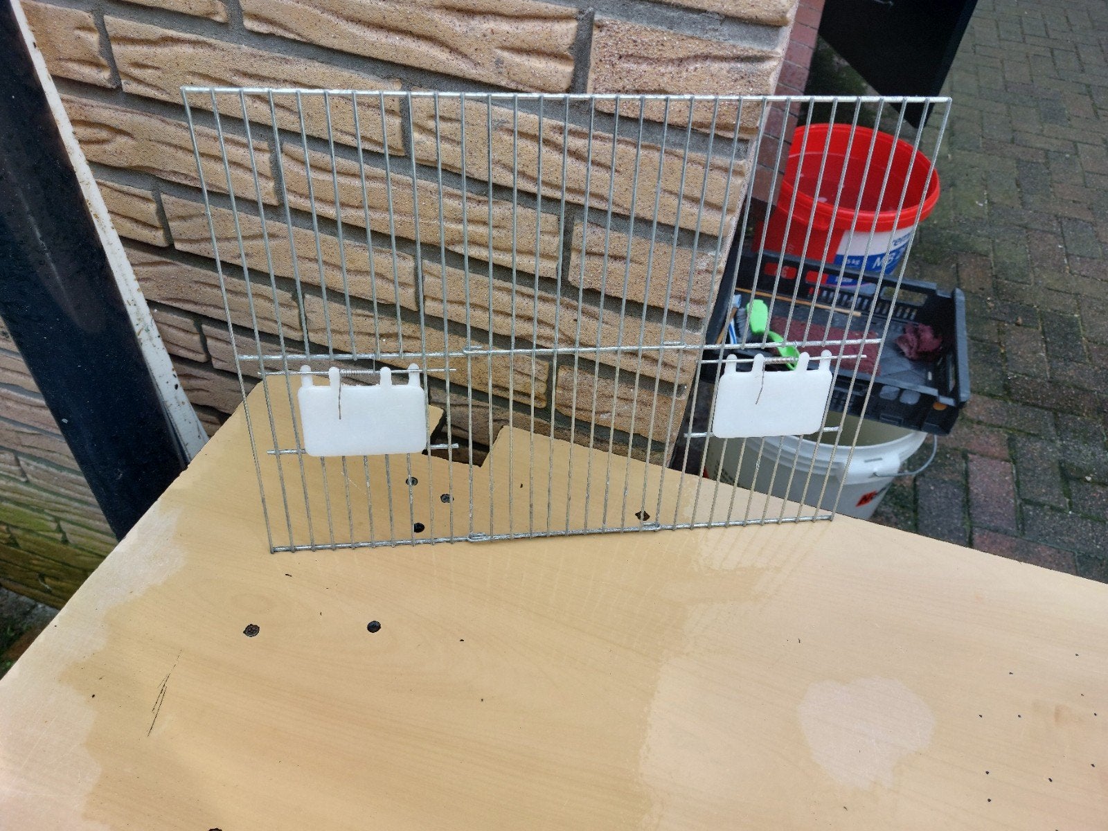 14 nette tralies, Ophalen of Verzenden, Gebruikt, Vogelkooi