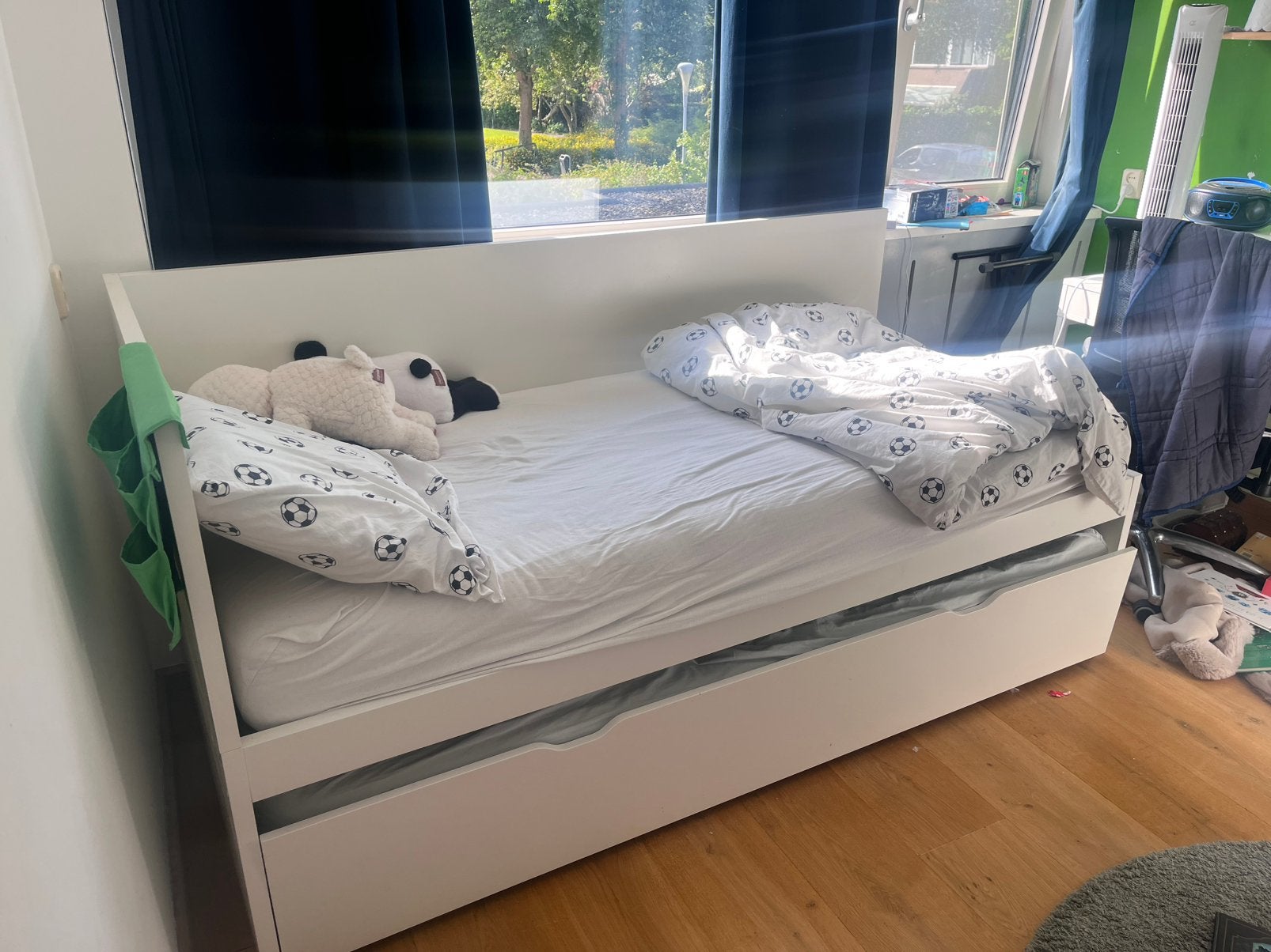 Ikea bed zonder matrassen, Ophalen, Gebruikt, 90 cm, Eenpersoons