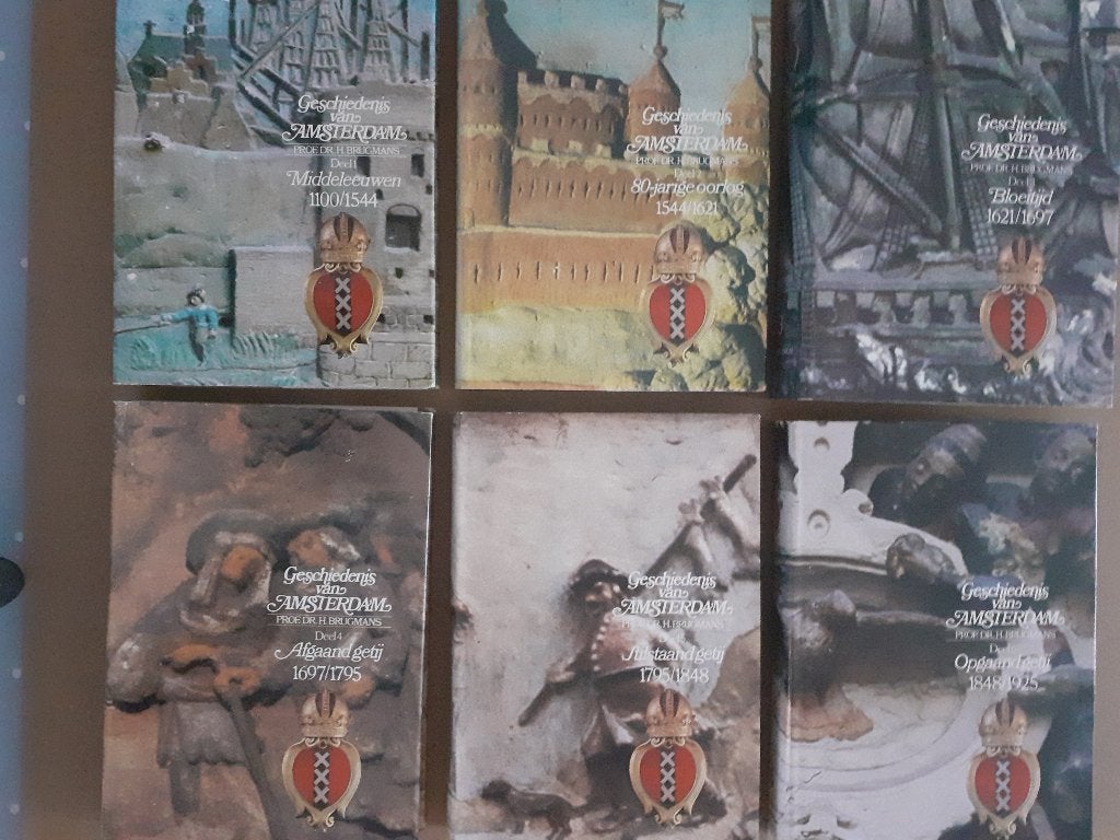 De geschiedenis van AMSTERDAM door prof. Dr. H. Brugmans, Ophalen of Verzenden, Zo goed als nieuw
