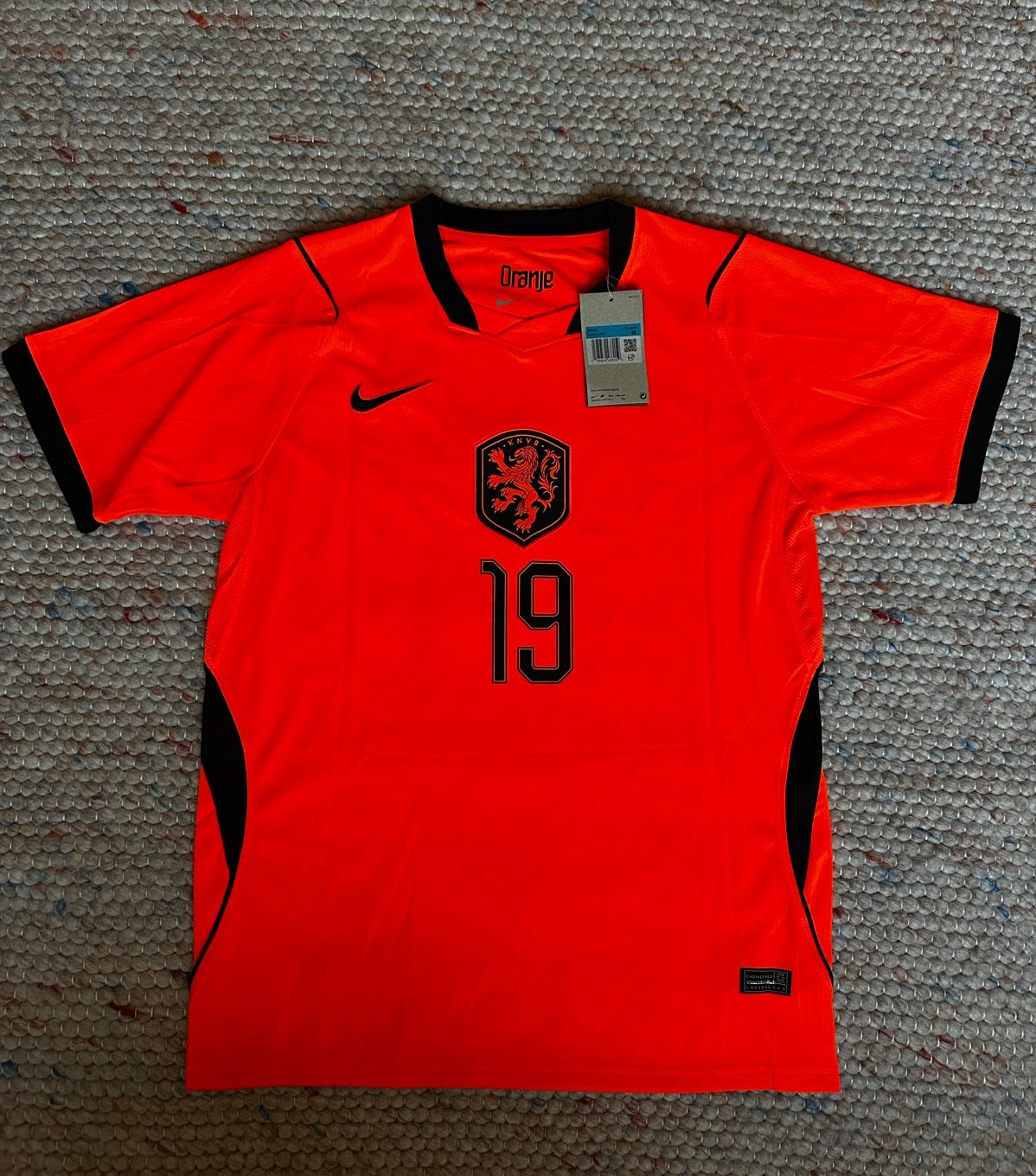 BROBBEY #19 WK 2026 Oranje shirt - Maten M, L, XL, Maat M, Ophalen of Verzenden, Nieuw, Shirt