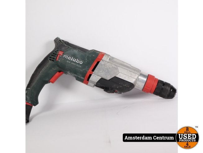 Metabo KHE 2660 Quick Boorhammer - Incl. garantie (B), Metabo, Gebruikt, Support@metabo.com, Metabo Corporation, Metabo-Werke GmbH, 
72622 NÃ¼rtingen
Germany