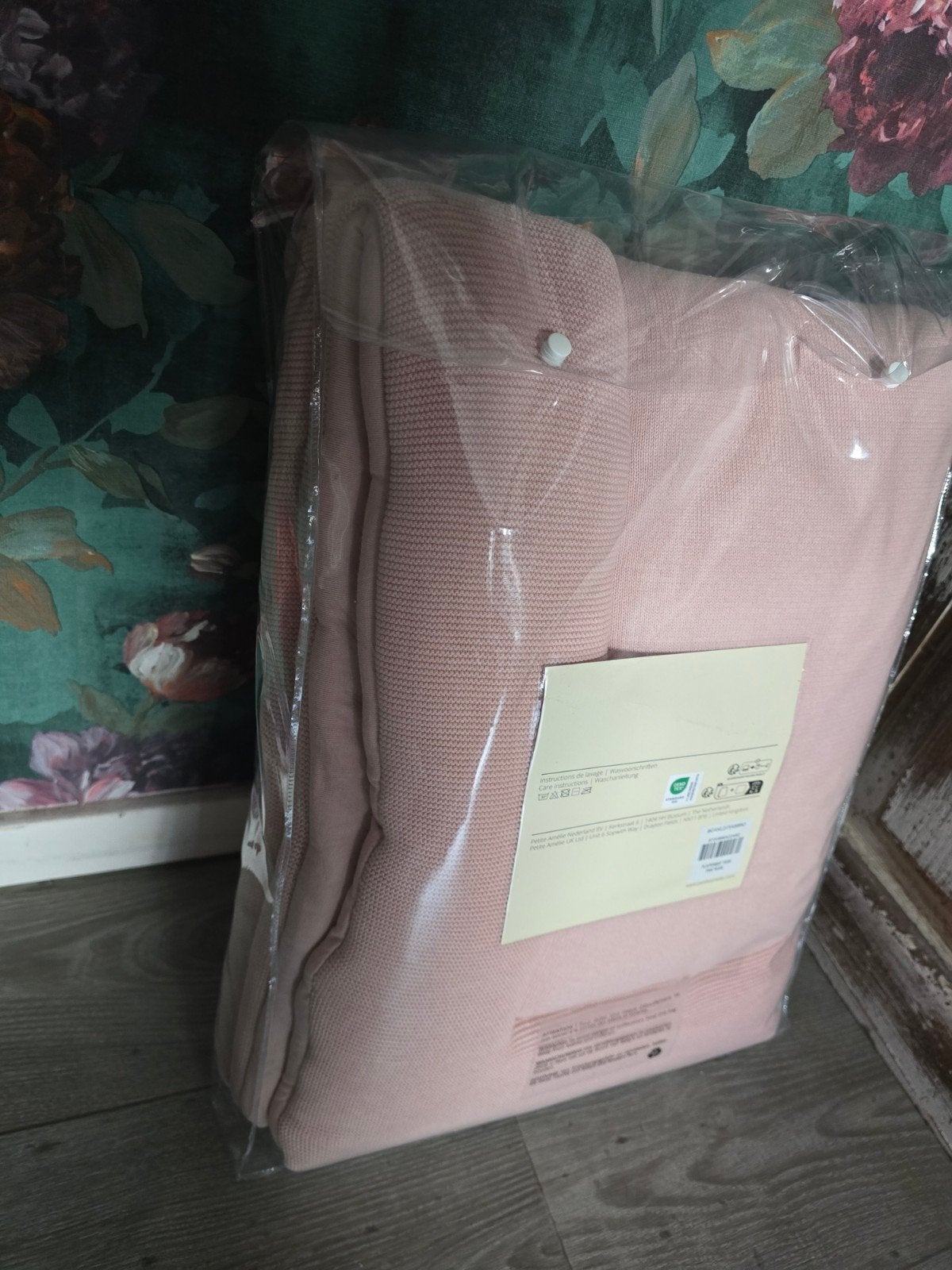 SPLINTERNIEUW BOXKLEED PINK PEARL - INFO ZIE ADVERTENTIE, Verzenden, Nieuw, Vierkant, Boxkleed