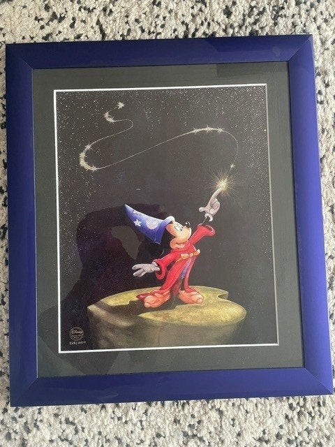 Mickey Mouse de tovenaarsleerling Swarowski, Ophalen, Mickey Mouse, Zo goed als nieuw, Overige typen