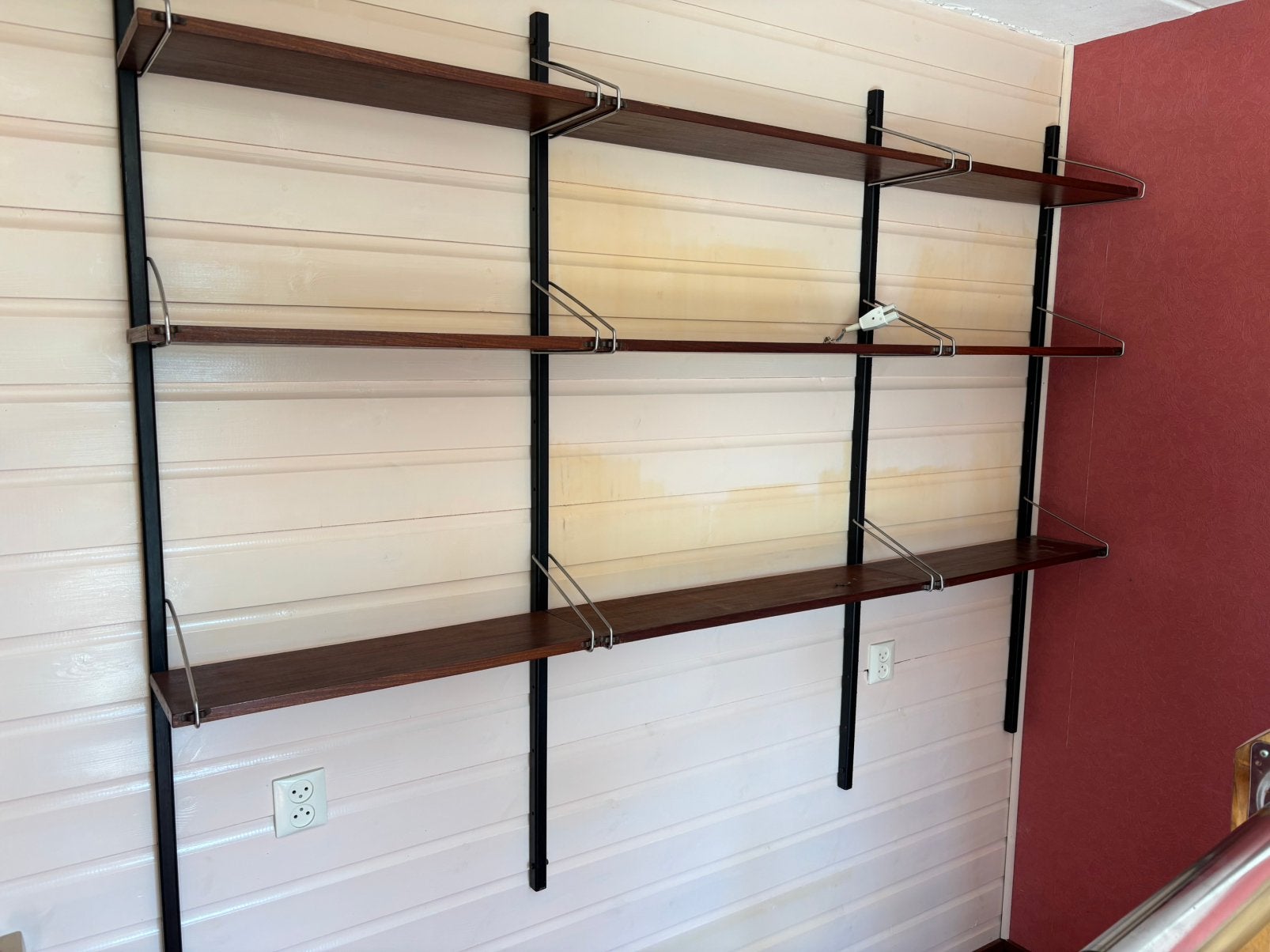 Vintage Modulair wandsysteem wall unit design, Ophalen, Gebruikt, 100 tot 150 cm, Minder dan 150 cm