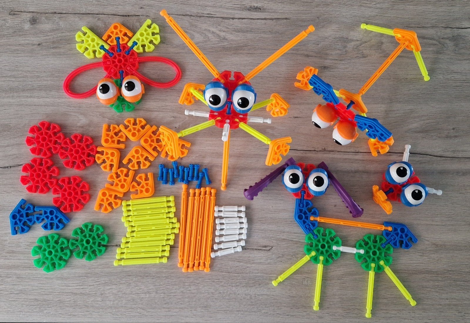 Kid K'nex 131 delige bouwset, Ophalen, Gebruikt, K'nex