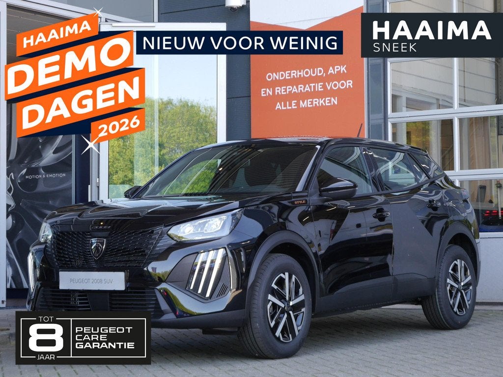 Peugeot 2008 1.2 Hybrid 145PK Style | Nieuwe auto | Climate, 1272 kg, Stof, Euro 6, 1199 cc