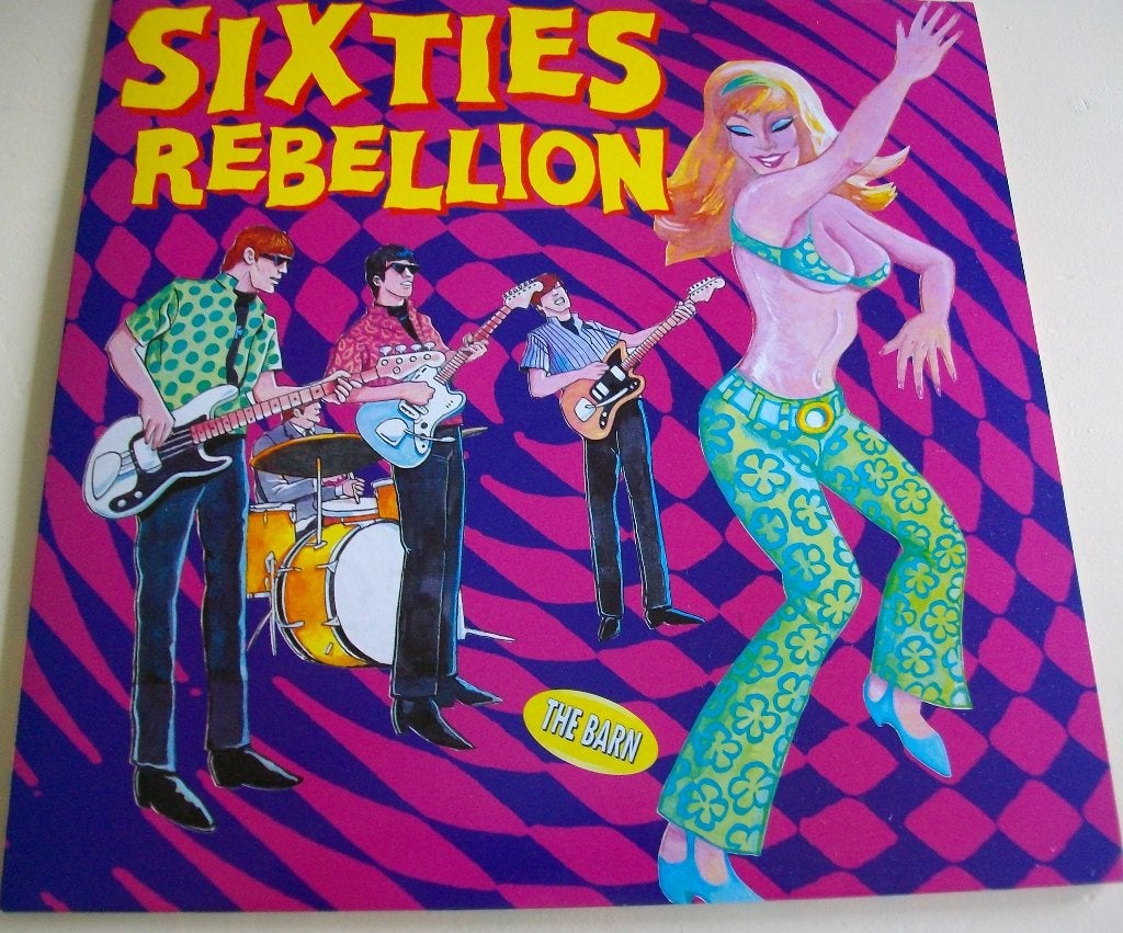 LP Sixties rebellion volume 2  The barn, Ophalen of Verzenden, Zo goed als nieuw, 12 inch, Poprock