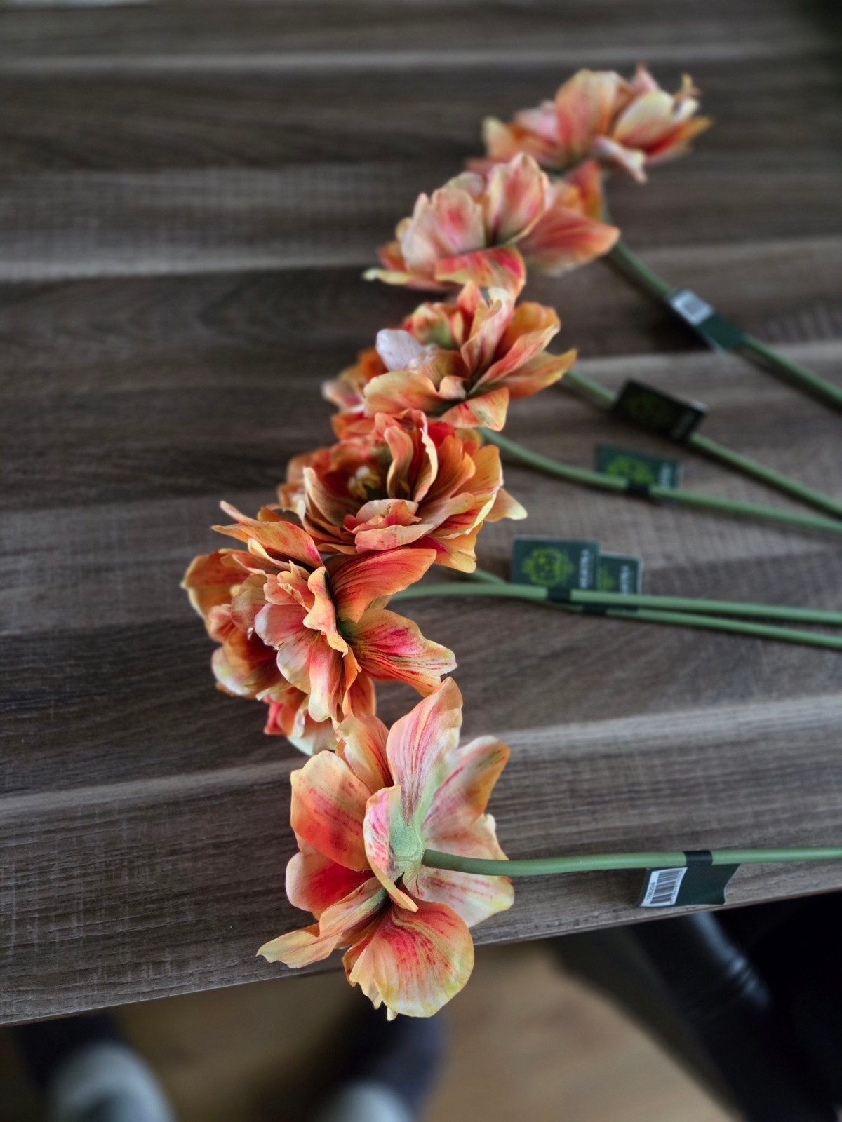 Prachtige oranje  Silk-ka kunstbloemen en -takken, Huis en Inrichting, Binnen, Textiel, Ophalen of Verzenden, Zo goed als nieuw