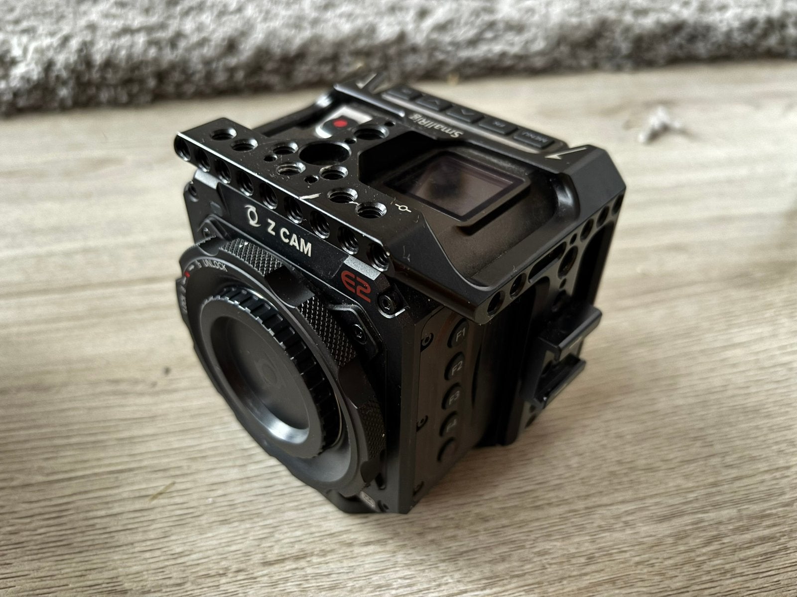 Z Cam E2 4K MFT Cinema Camera met SmallRig Cage, Overige merken, Full HD, Overige soorten, Zo goed als nieuw