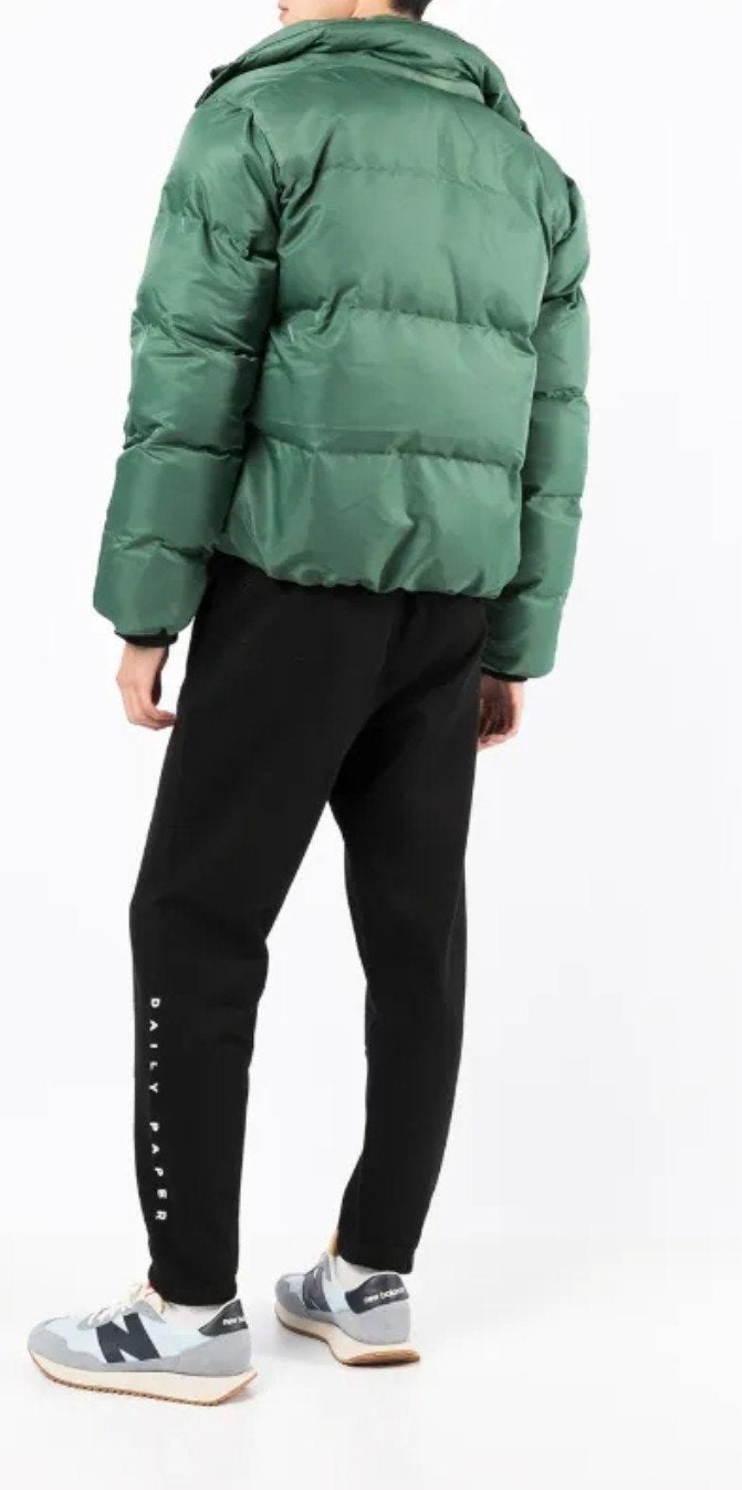 Daily Paper Puffer Jas XS - Nagenoeg nieuw, Zwart, Daily Paper, Ophalen of Verzenden, Zo goed als nieuw