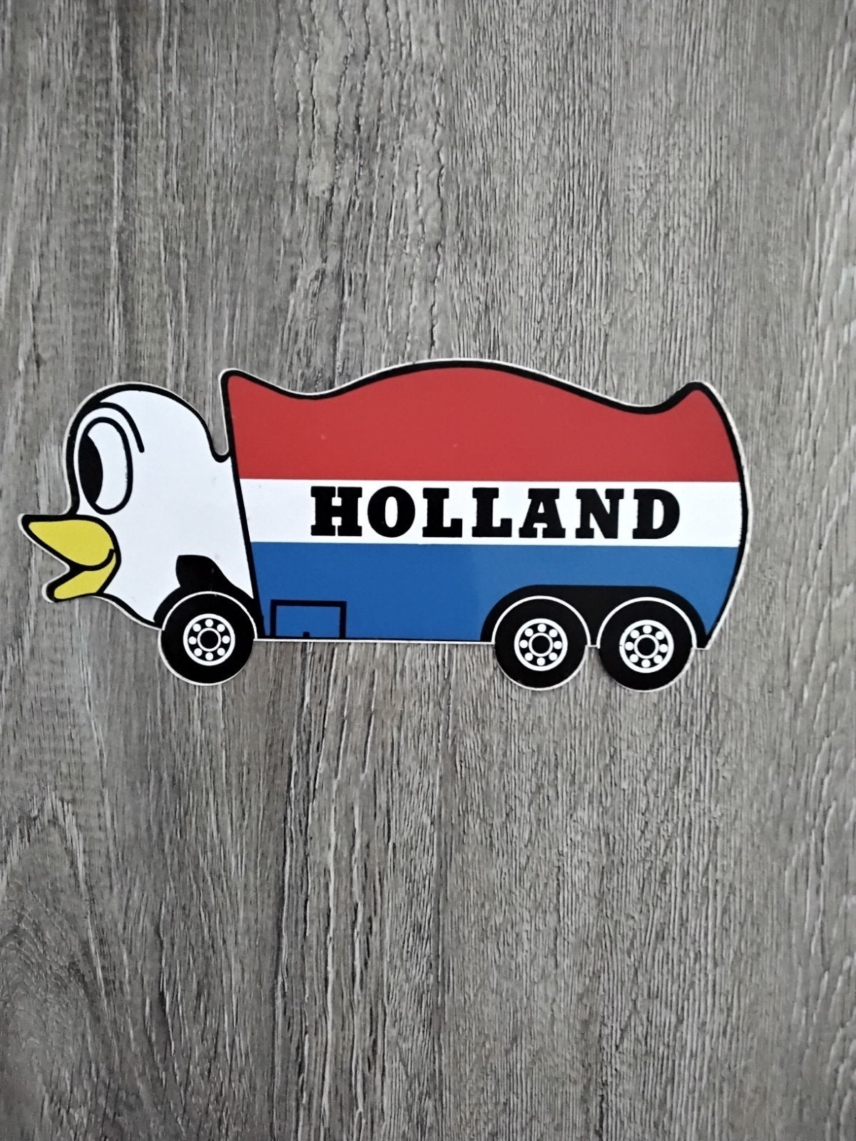 Holland duck truck sticker, Verzamelen, Ophalen of Verzenden, Zo goed als nieuw, Transport