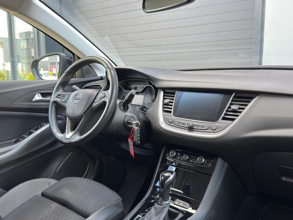 Opel Grandland X 1.2 Turbo 120 Jaar Edition / AUTOMAAT / CAM, Auto's, Opel, Gebruikt, Euro 6, 1199 cc, Blauw