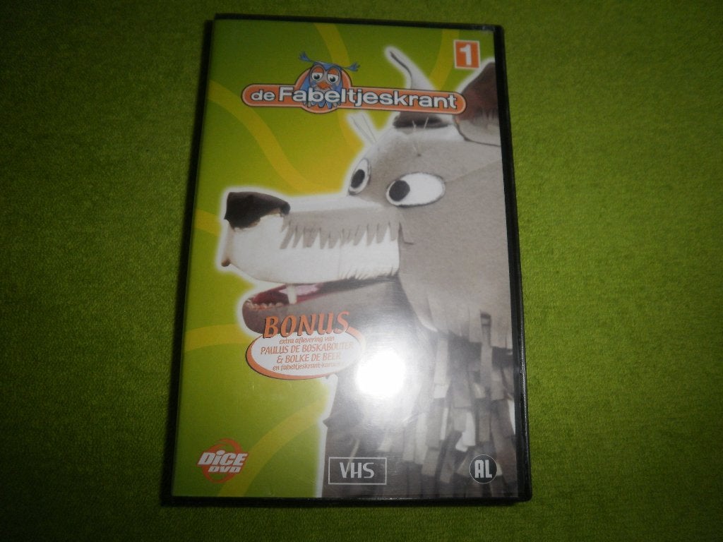 DE FABELTJESKRANT! Pure Nostalgie Op VIDEO!, Verzenden, Alle leeftijden, Zo goed als nieuw, Kinderprogramma of -film