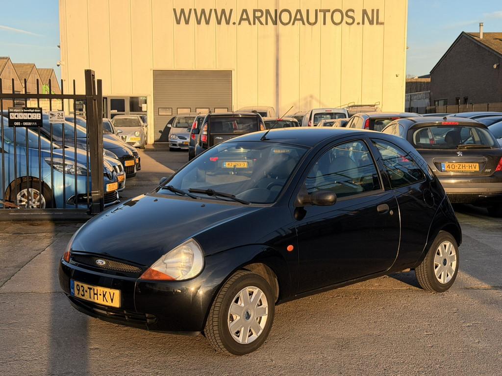 Ford Ka 1.3 Futura, 101.542 KM NAP, APK TOT 18-03-27, AIRCO,, Auto's, Voorwielaandrijving, 1299 cc, Stof, Gebruikt