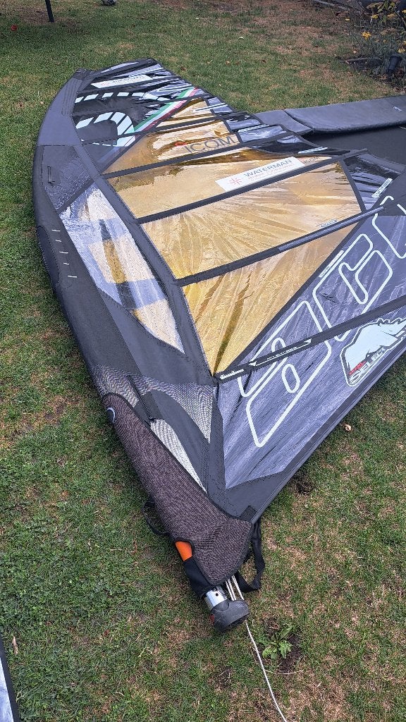 Point 7 AC1 zeilen 5.6 en 7.2 en 430 mast (100% carbon), Ophalen, Gebruikt, Point-7, Zeil