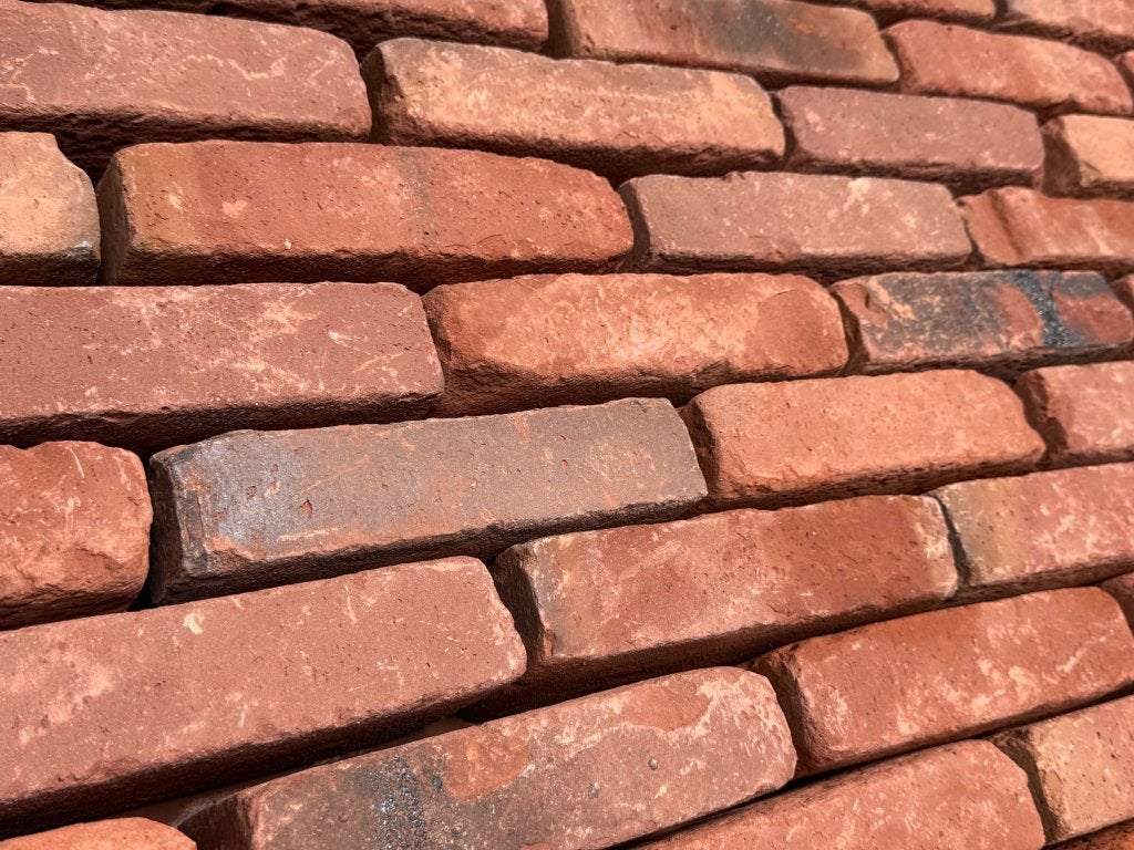 € 0,49 per st metselstenen gevelstenen WF ws rood getrommeld, Doe-het-zelf en Verbouw, Metselstenen, Niet ingevuld, Verzenden