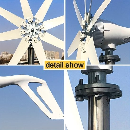 Horizontale Windturbine – Windmolen – Windgenerator, Corvance B.V., Verzenden, Nieuw, Corvancebol@gmail.com