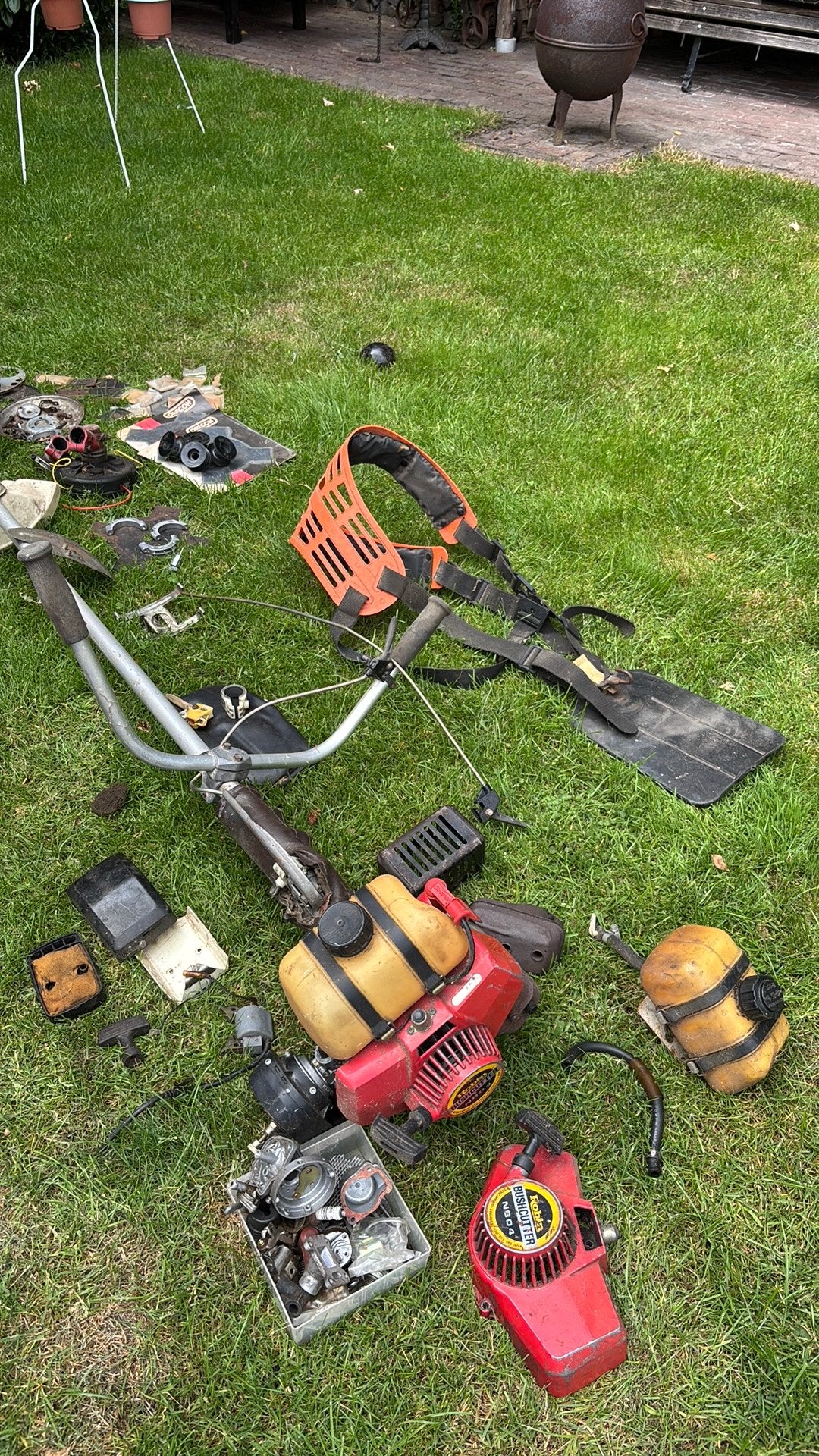 Robin en onderdelen, Ophalen, Gebruikt, Benzine
