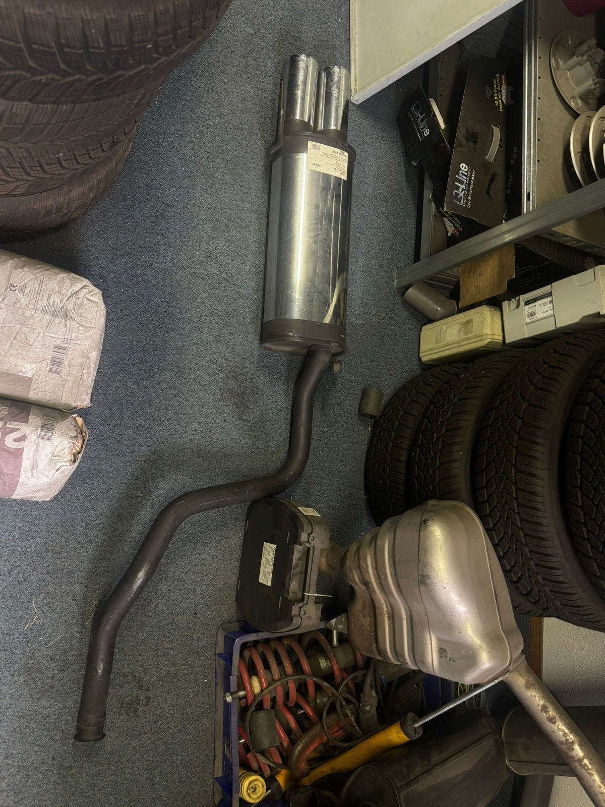 Remus Einddemper Audi 80 B4 / A6 – Twin 90 mm, Ophalen of Verzenden, Nieuw, Audi
