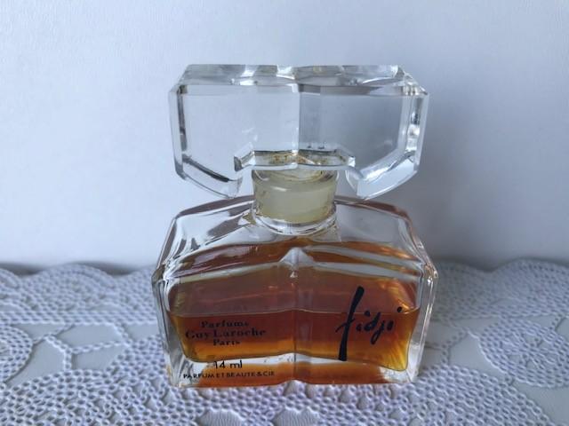 Vintage Fidji van Guy Laroche- Pure Parfum (14mL), Ophalen of Verzenden, Miniatuur, Gevuld