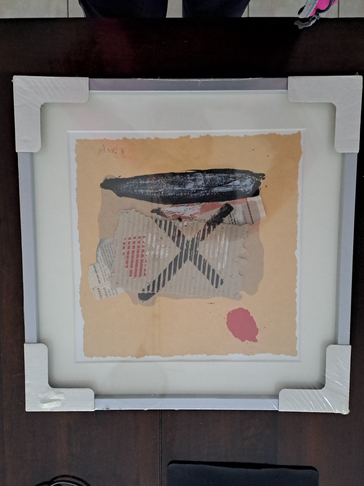 Collage van Ralf Burger - Ingelijst, Ophalen of Verzenden