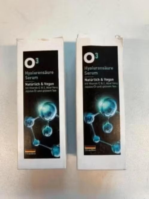 NIEUW! O3 hyaluronzuur serum 2 flessen €7,99, Ophalen of Verzenden, Nieuw, Gehele gezicht, Verzorging