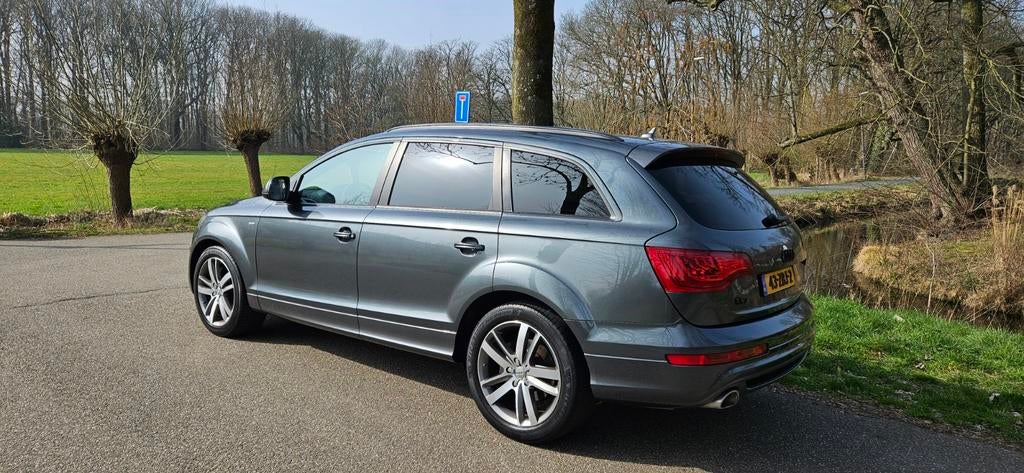 Audi Q7 3.0 TDI 180KW Quattro Tiptr. 2012 Grijs, Auto's, Automaat, Euro 5, 2275 kg, Zwart