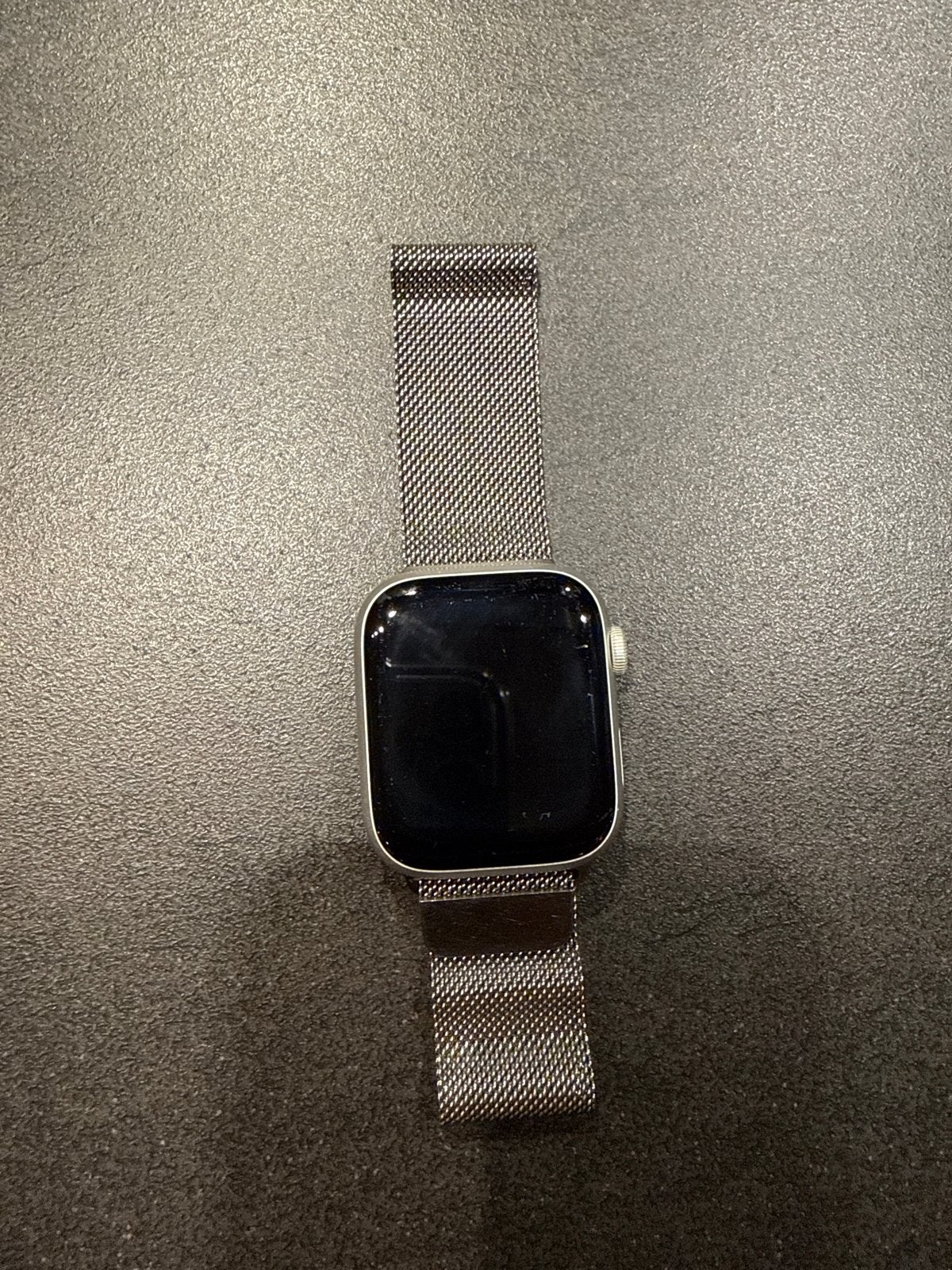 Apple Watch Series 9 45mm Zilver + Originele Milanese Loop, Afstand, IOS, Ophalen of Verzenden, Zo goed als nieuw