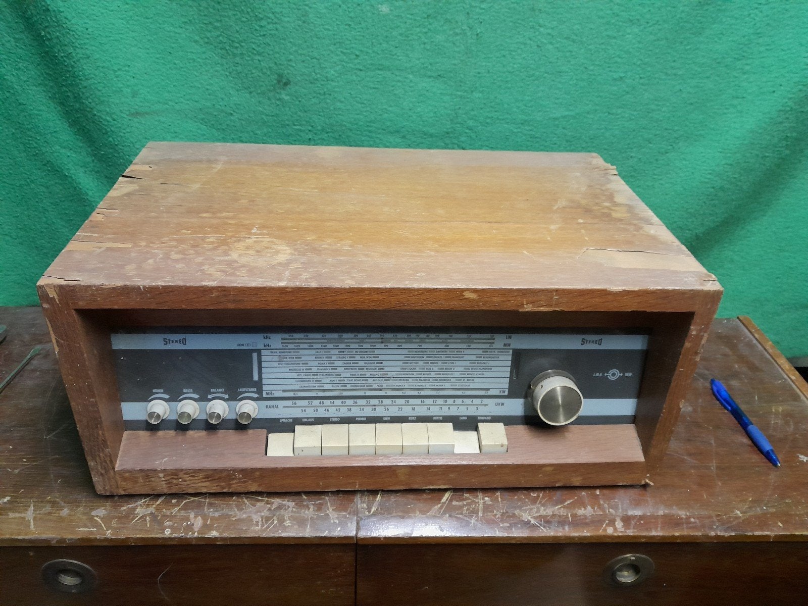 stereoprinz buizenradio, Ophalen of Verzenden
